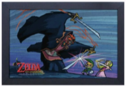 Framed - Zelda Wind Waker (Battle)